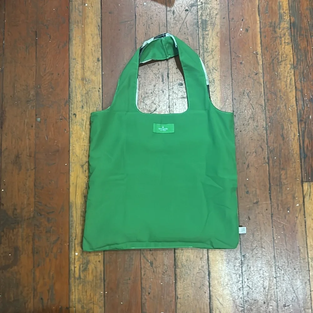 Kate Spade Black and White Polka Dot Reversible Tote Bag - Picture 6 of 6